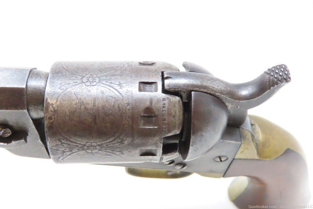CIVIL WAR Era MANHATTAN FIRE ARMS CO. Series III Percussion “NAVY” Revolver-img-6