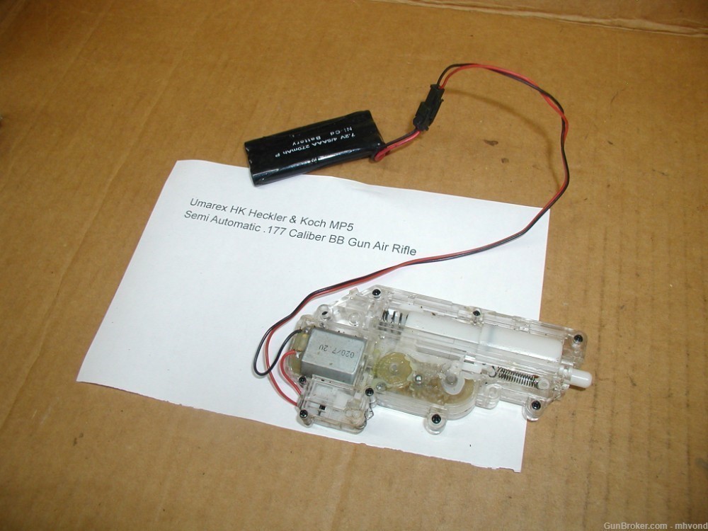 Umarex HK MP5 .177 Cal Air Rifle Gear Box, Battery and Wiring Harness-img-0