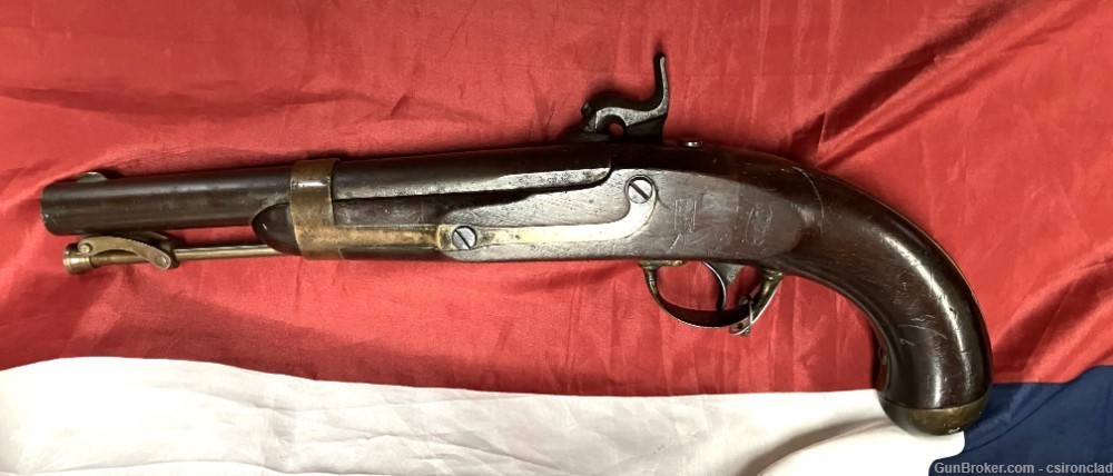 H. Aston model 1842 pistol Civil War Mexican War-img-14