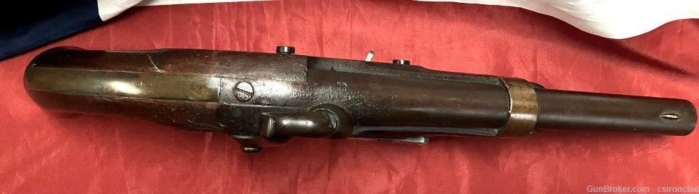 H. Aston model 1842 pistol Civil War Mexican War-img-2