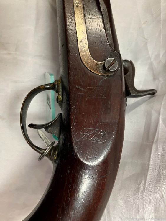 H. Aston model 1842 pistol Civil War Mexican War-img-13