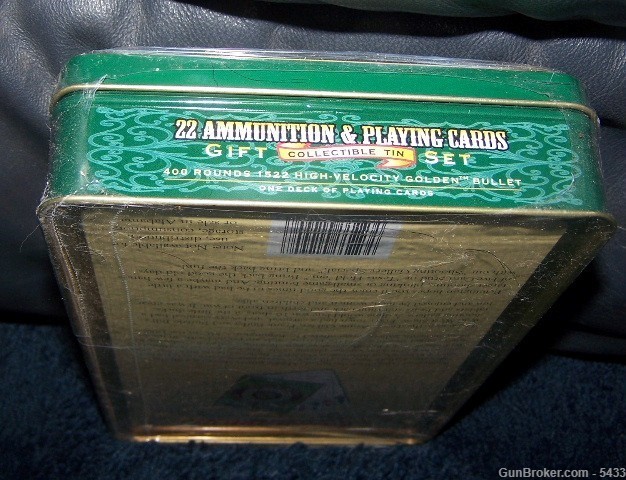 Remington, Golden Bullet .22 Long Rifle, Playing card set-img-3