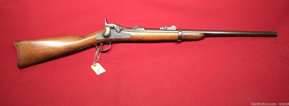 Springfield Trapdoor Carbine Model 1873 - Neat Early Example - .45-70- 1874-img-0