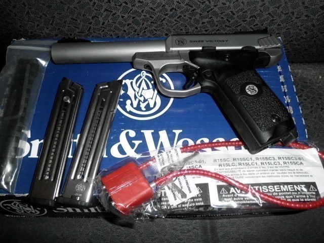 SMITH AND WESSON MODEL 22 VICTORY NEW UNFIRED BOX-img-0