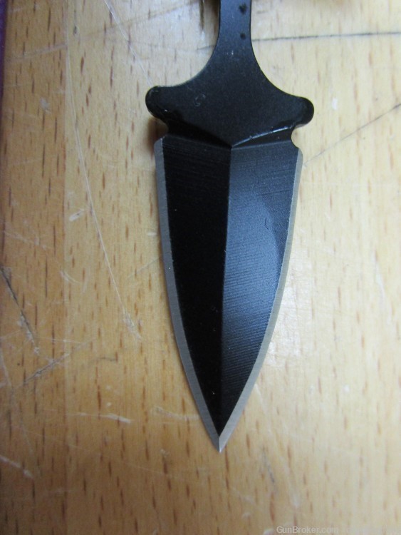 Cold Steel Type Push Neck Knife Dagger w/ Sheath-img-3