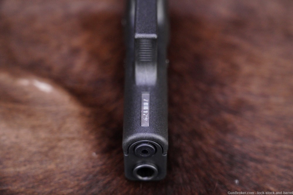 Glock 43 G43 Slimline 9mm Striker Fired Semi Auto Pistol, Modern-img-6