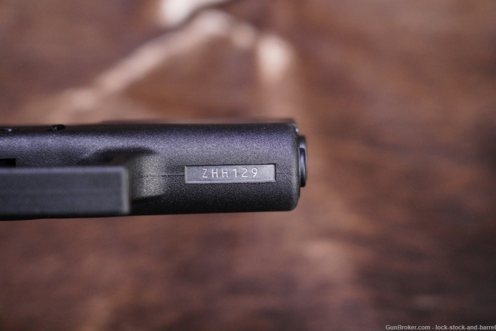 Glock 43 G43 Slimline 9mm Striker Fired Semi Auto Pistol, Modern-img-11
