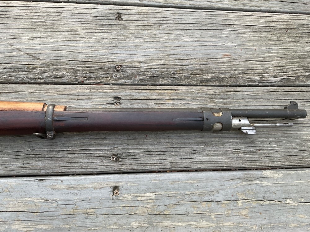Original Argentine Mauser 1909 Barrel & Stock Set w/ Sights & Hardware-img-3