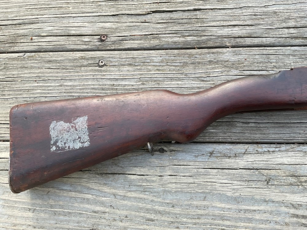 Original Argentine Mauser 1909 Barrel & Stock Set w/ Sights & Hardware-img-1