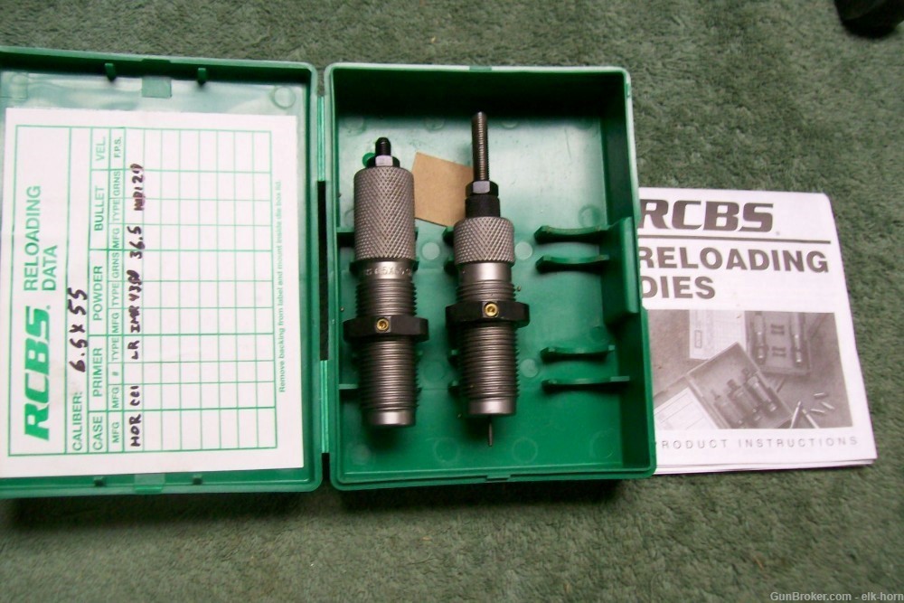 RCBS FL 6.5X55 Swedish Mauser Die Set Dies-img-1