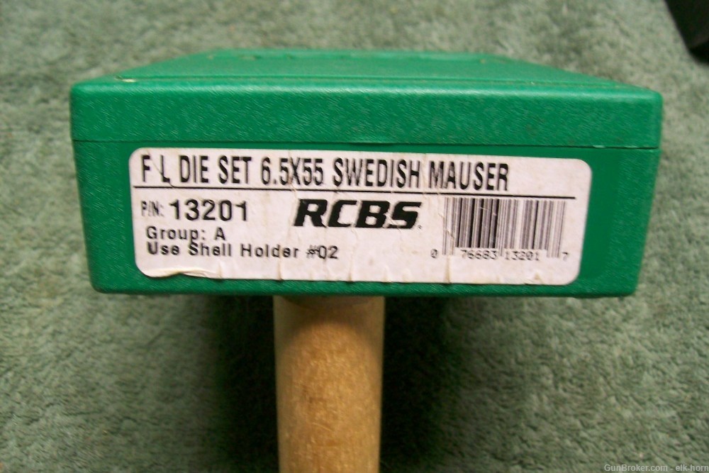 RCBS FL 6.5X55 Swedish Mauser Die Set Dies-img-0