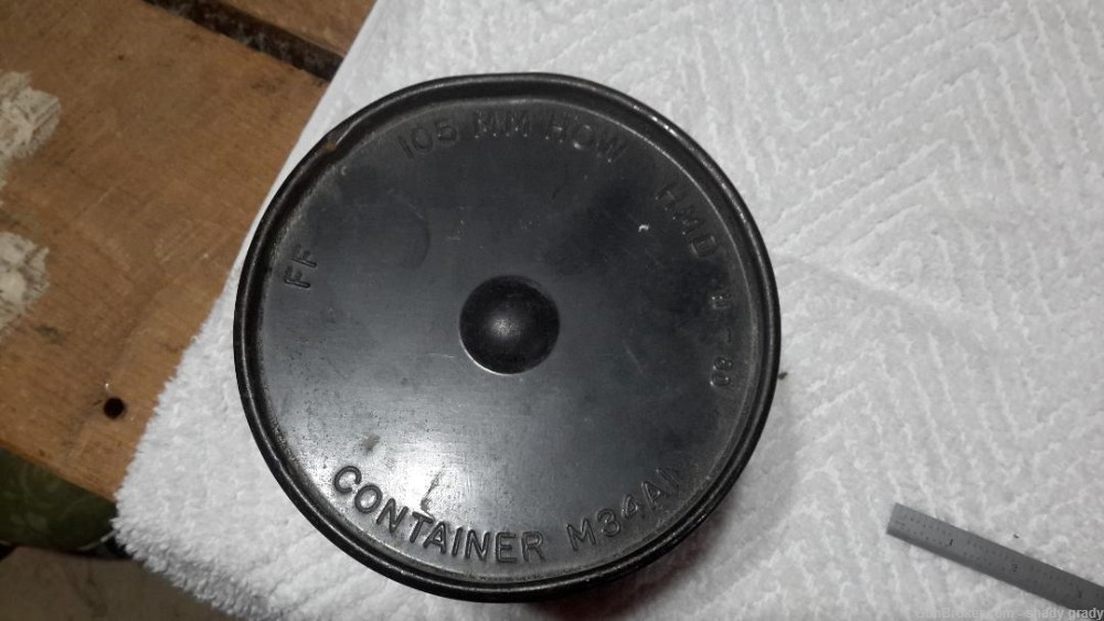 105mm blank cartridge m395 with container -img-3
