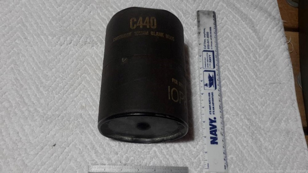 105mm blank cartridge m395 with container -img-5