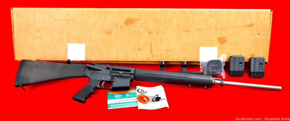 Awesome Colt Accurized Competition Rifle CAR-A3 HBAR Elite Like New-img-19