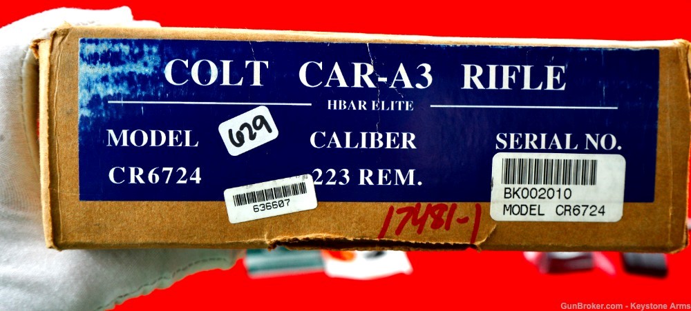 Awesome Colt Accurized Competition Rifle CAR-A3 HBAR Elite Like New-img-2