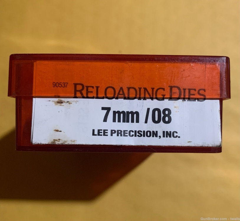 Lee 7mm/08 Die Set 7mm-08 Remington Rifle Reloading Sizer Bullet Seating -img-2