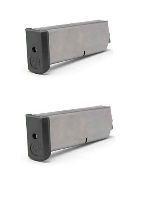 2 Pack Ruger Brand P345 .45 ACP 8 Shot Magazine Mag Magazines EXTENDED MAG-img-0