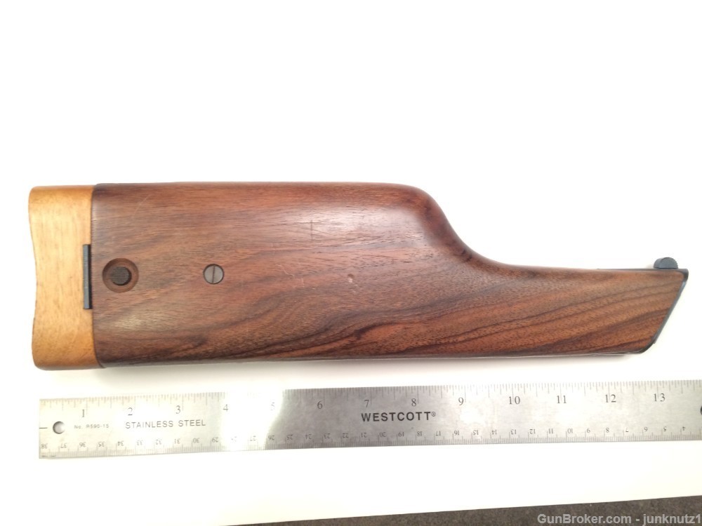 Mauser Model 1912/14 Holster Stock Walnut Original Mauser Manufacture-img-2