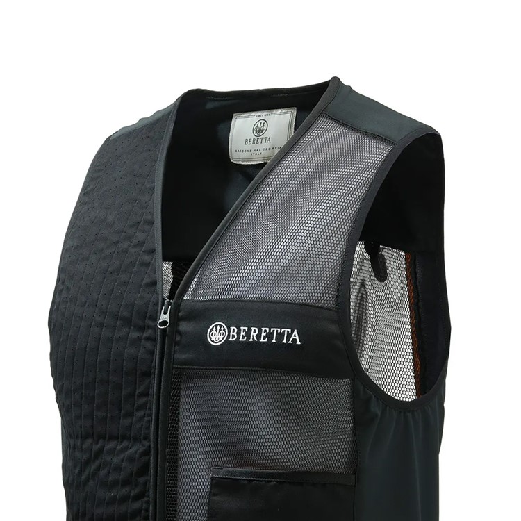 BERETTA Uniform Pro 20.20 Vest, Color: Jet Black & Orange, Size: L-img-1
