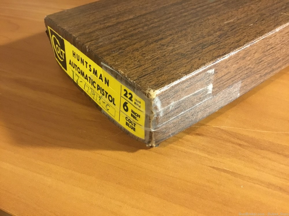 Colt Huntsman .22LR,6” w/box,papers,unfilled warranty card. Excellent -img-14