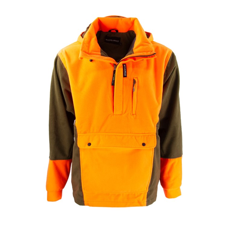 RIVERS WEST Upland Hoodie, Color: Blaze Orange, Size: 2XL-img-0