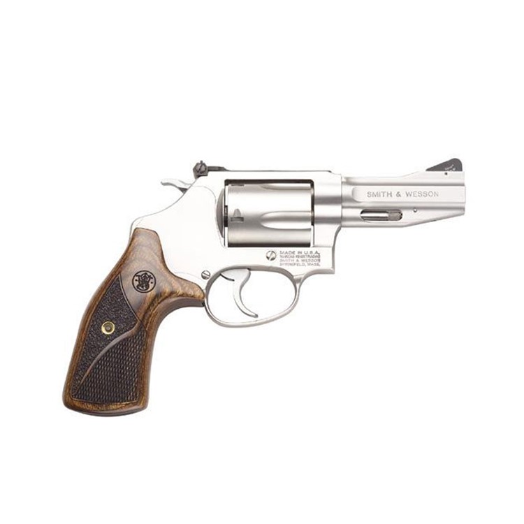 S&W 60 Pro Series 357 Mag,38 Special +P 3in 5rd Matte Stainless Revolver-img-0