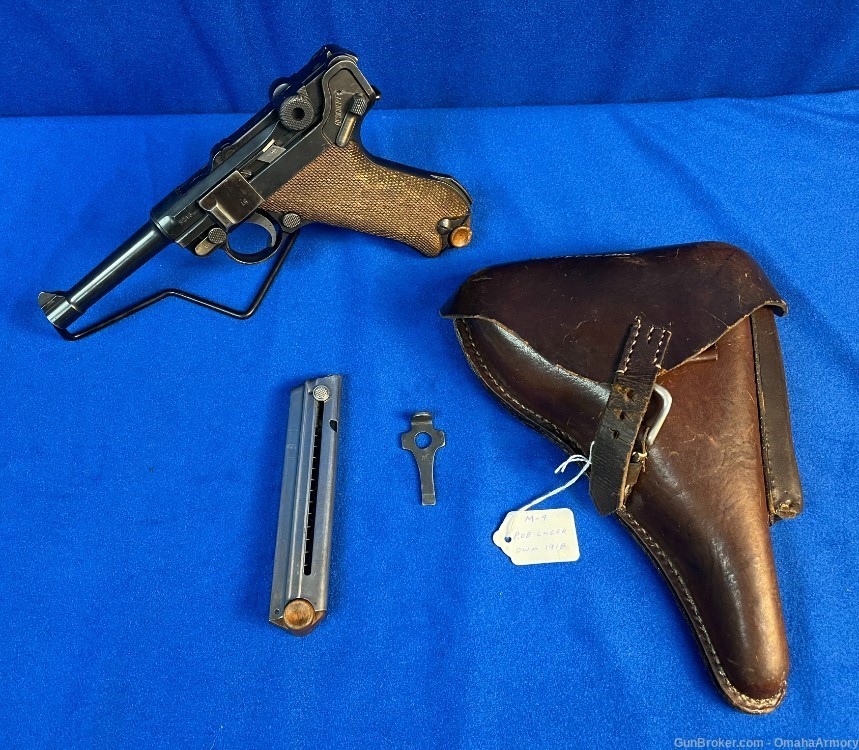 DWM 1918 P08 Luger 9mm Mag Holster-img-0