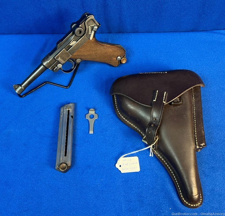 DWM 1921 P08 Luger 9mm Mag Holster-img-0