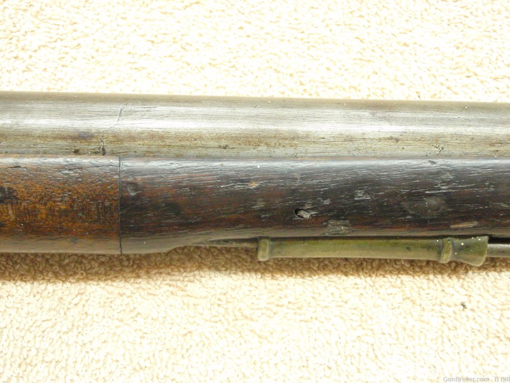 ANTIQUE SHORT FOWLING PIECE Flintlock Custom Fowler Mid 1700's-img-6