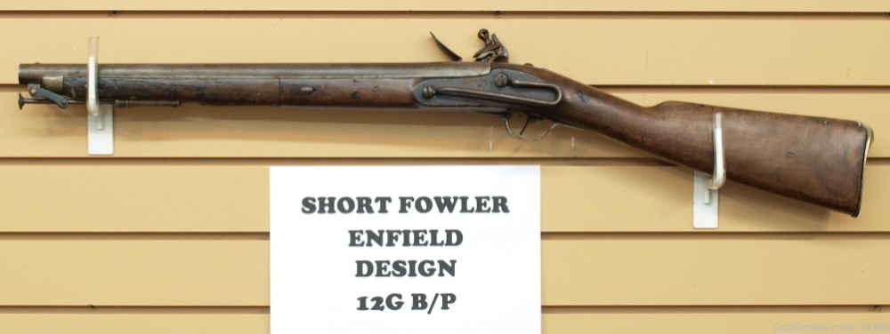 ANTIQUE SHORT FOWLING PIECE Flintlock Custom Fowler Mid 1700's-img-1