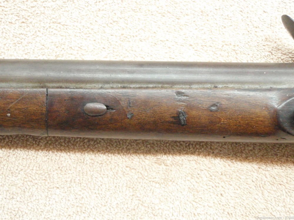 ANTIQUE SHORT FOWLING PIECE Flintlock Custom Fowler Mid 1700's-img-11