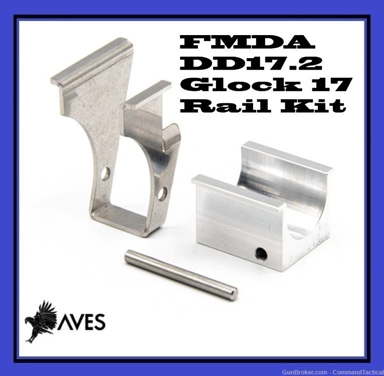 FMDA DD17.2 Glock 17 Aves Rail Kit-img-0