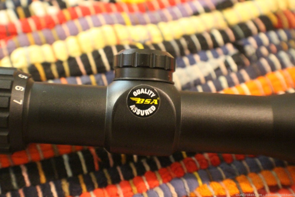 BSA Edge Pistol Scope 2-7x 28mm Duplex Reticle Matte Black-img-11