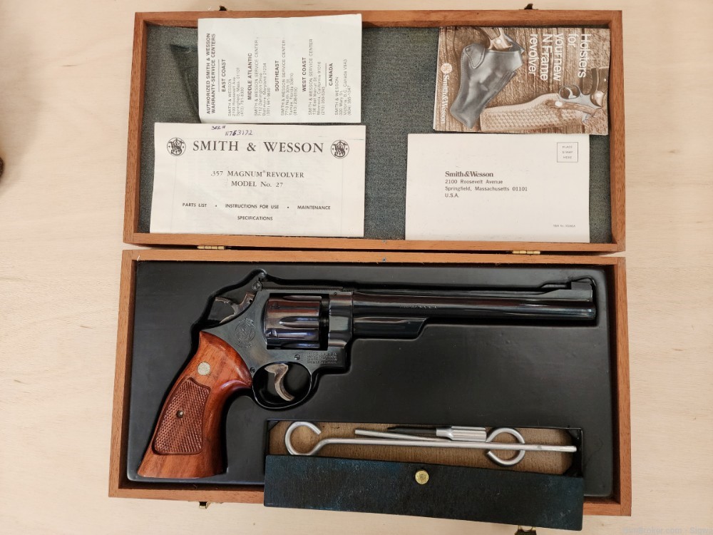 Smith & Wesson Model 27-2 357 Magnum-img-0