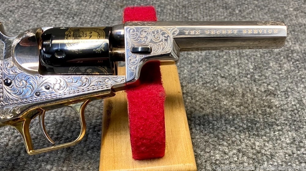 Colt 1848 Baby Dragoon Uberti The Secret Service Museum Edition-img-11