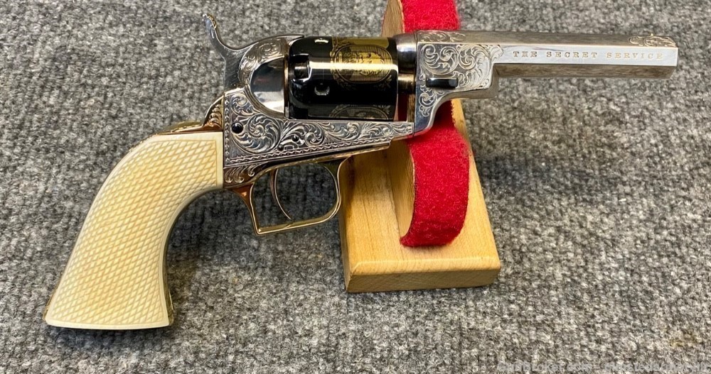 Colt 1848 Baby Dragoon Uberti The Secret Service Museum Edition-img-7