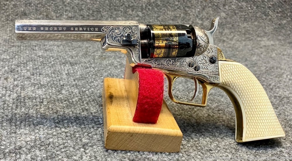 Colt 1848 Baby Dragoon Uberti The Secret Service Museum Edition-img-1