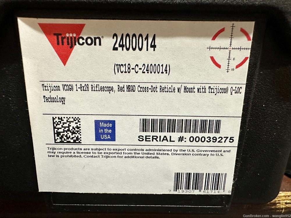 TRIJICON VCOG 1-8x28 riflescope-img-8