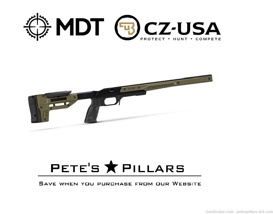 MDT Oryx Rifle Upgraded Chassis Stock CZ 457 ODG 104751-ODG-img-0