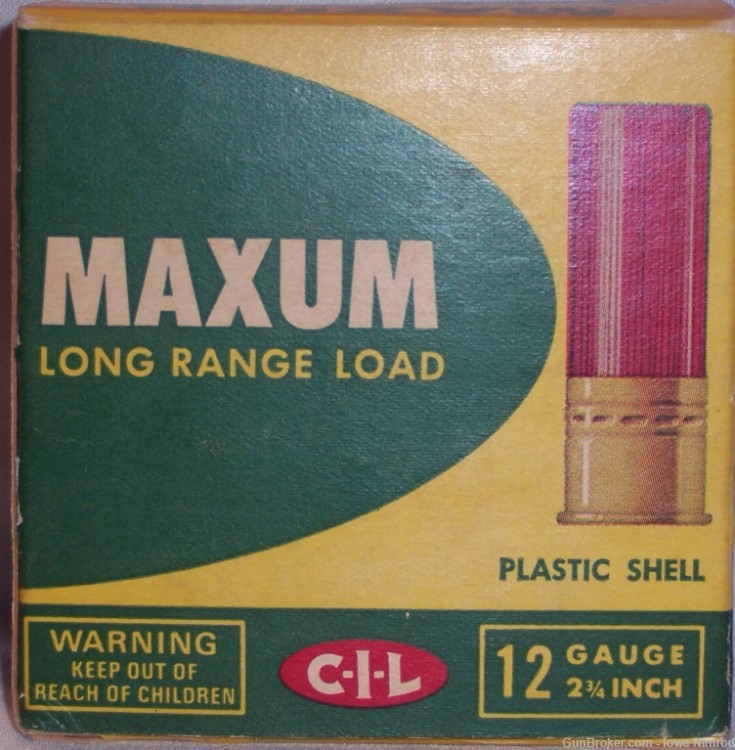 C-I-L MAXUM Long Range Load 12-2¾” Gauge 1¼ Ounce #6 Lead 3¾ Dram 19 Rounds-img-6