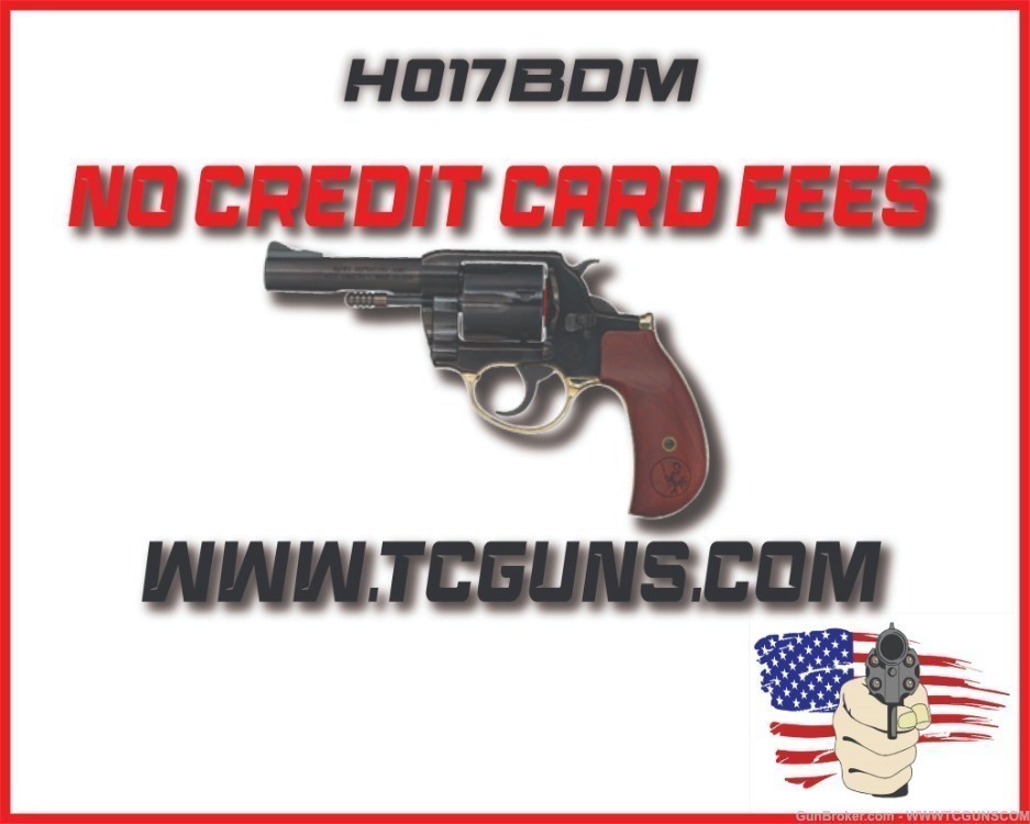 Henry H017BDM Revolver 357 Mag 4" Birdshead NO CC FEE Big Boy NIB-img-1