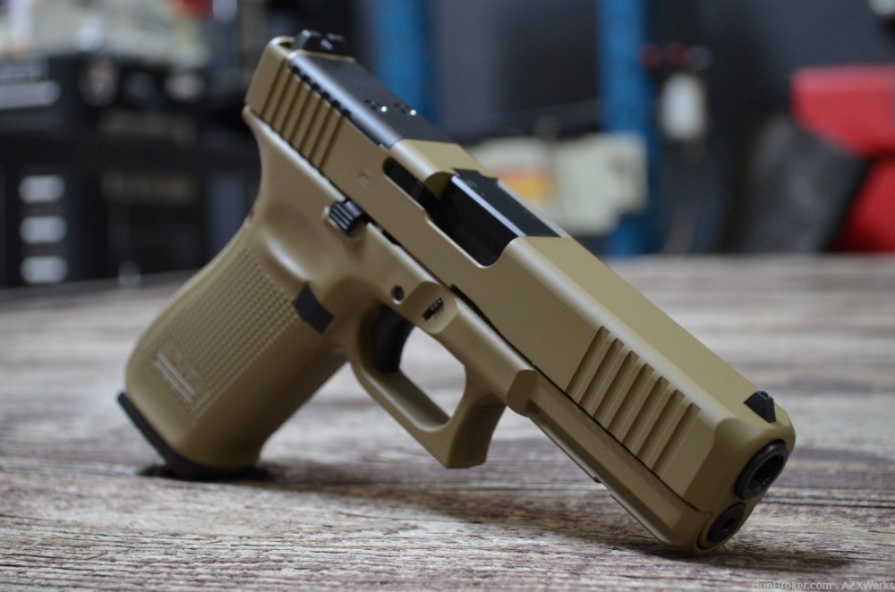 Glock 20 G5 MOS X-Werks Coyote Tan New Optic Ready G20 10mm-img-2