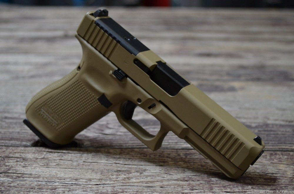 Glock 20 G5 MOS X-Werks Coyote Tan New Optic Ready G20 10mm-img-3