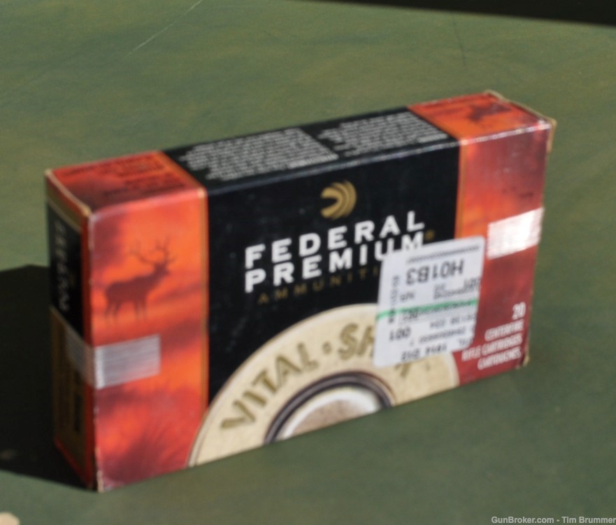 Federal Premium Vital Shok 308 Win. 165 gr. Sierra Gameking BTSP-img-0