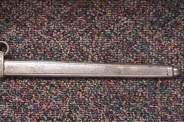 GERMAN WWII  ARMY OFFICERS DAGGER WITH SCABBARD & HANGER GERMAN WW2 HEER -img-13