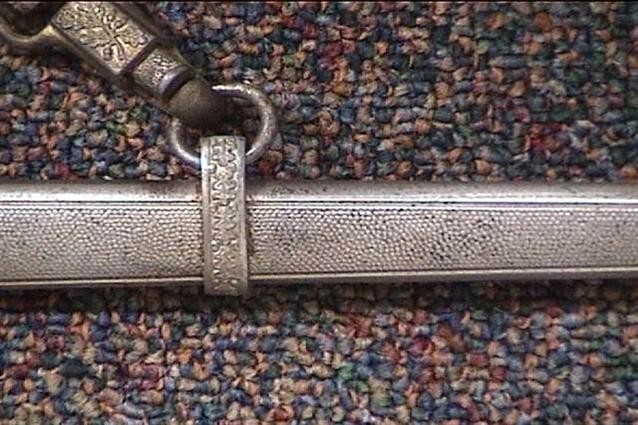 GERMAN WWII  ARMY OFFICERS DAGGER WITH SCABBARD & HANGER GERMAN WW2 HEER -img-12