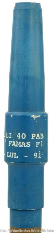 FRANCE 40MM 5.56 L1 40 PRACTICE RIFLE GRENADE DATED 1991 INERT-img-4