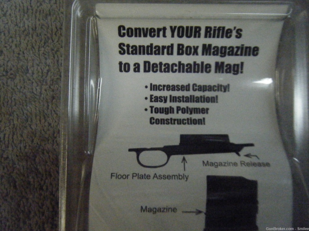 Remington 700  detachable box magazine assembly w/ floorplate 6.5 Creedmore-img-4