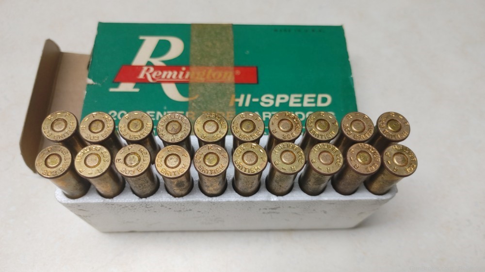 Remington Hi-Speed .303 British 180 Grain Core-Lokt SP Index 9330 20 Rounds-img-11