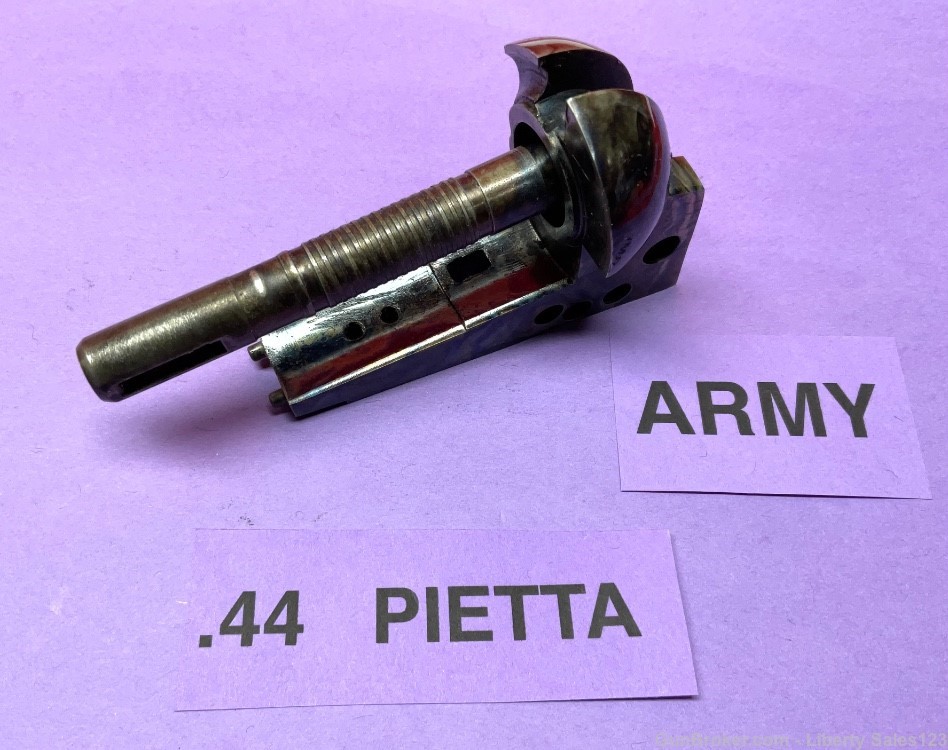New Unused Pietta 1860  .44  ARMY Percussion Pistol - CYLINDER ARBOR MOUNT -img-5